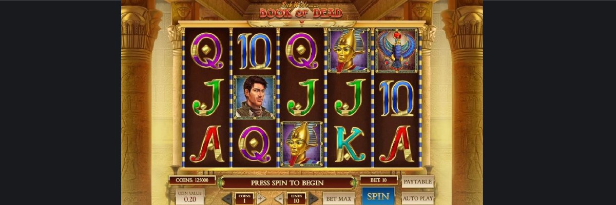 Book of Dead online pokie game