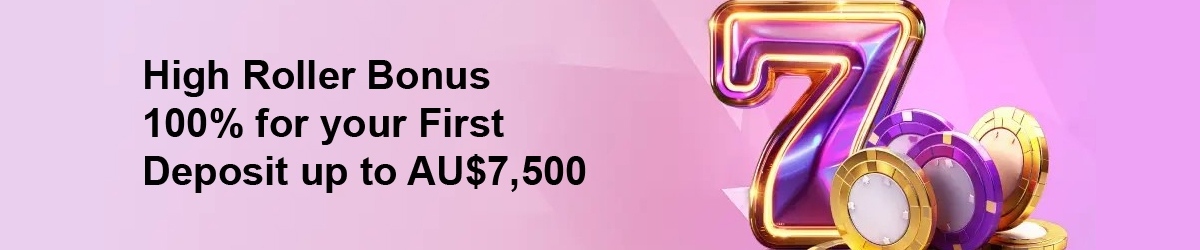 CrownSlots high roller bonus