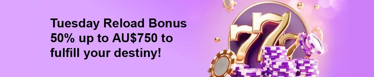 CrownSlots reload bonus